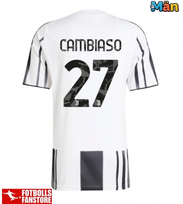 Juventus Andrea Cambiaso #27 Hemmatröja 2025-26 Kortärmad